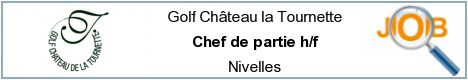 Job offers - Chef de partie h/f - Nivelles