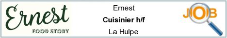 Offres d'emploi - Cuisinier h/f - La Hulpe