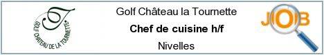Offres d'emploi - Chef de cuisine h/f - Nivelles
