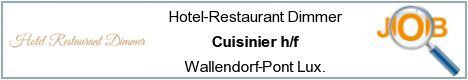 Offres d'emploi - Cuisinier h/f - Wallendorf-Pont Lux.