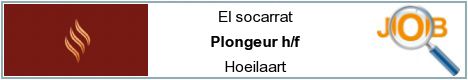 Job offers - Plongeur h/f - Hoeilaart