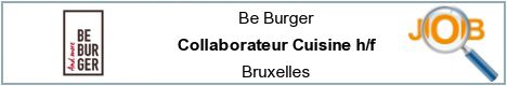 Job offers - Collaborateur Cuisine h/f - Bruxelles