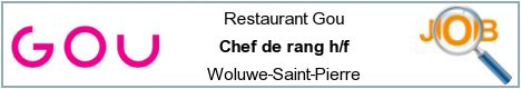 Offres d'emploi - Chef de rang h/f - Woluwe-Saint-Pierre