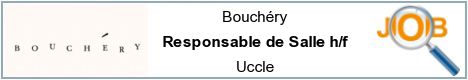 Job offers - Responsable de Salle h/f - Uccle