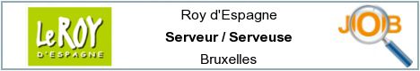 Job offers - Serveur / Serveuse - Bruxelles