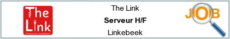 Offres d'emploi - Serveur H/F - Linkebeek