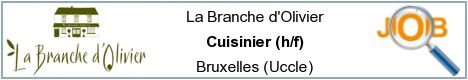 Offres d'emploi - Cuisinier (h/f) - Bruxelles (Uccle)