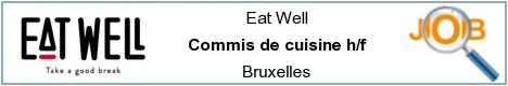 Offres d'emploi - Commis de cuisine h/f - Bruxelles