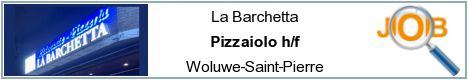 Vacatures - Pizzaiolo h/f - Woluwe-Saint-Pierre