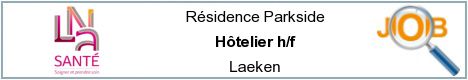 Job offers - Hôtelier h/f - Laeken