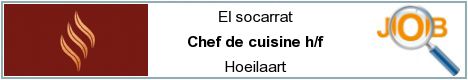 Offres d'emploi - Chef de cuisine h/f - Hoeilaart