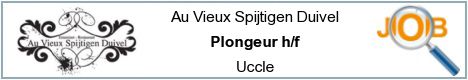 Job offers - Plongeur h/f - Uccle