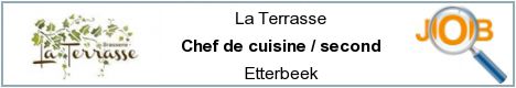 Vacatures - Chef de cuisine / second - Etterbeek
