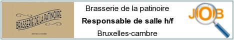 Job offers - Responsable de salle h/f - Bruxelles-cambre
