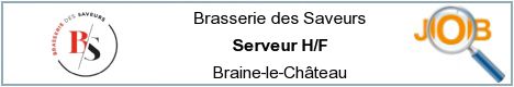 Offres d'emploi - Serveur H/F - Braine-le-Château