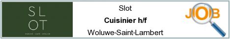 Offres d'emploi - Cuisinier h/f - Woluwe-Saint-Lambert