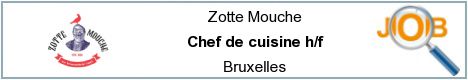 Offres d'emploi - Chef de cuisine h/f - Bruxelles