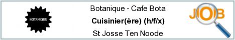 Offres d'emploi - Cuisinier(ère) (h/f/x) - St Josse Ten Noode