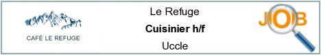 Offres d'emploi - Cuisinier h/f - Uccle