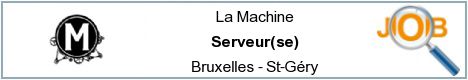 Offres d'emploi - Serveur(se) - Bruxelles - St-Géry