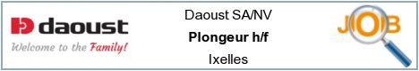 Offres d'emploi - Plongeur h/f - Ixelles