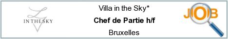 Offres d'emploi - Chef de Partie h/f - Bruxelles