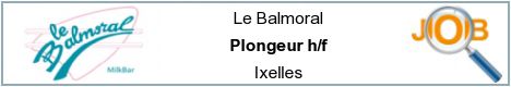 Offres d'emploi - Plongeur h/f - Ixelles