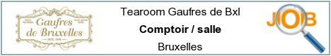 Offres d'emploi - Comptoir / salle - Bruxelles