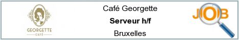 Offres d'emploi - Serveur h/f - Bruxelles