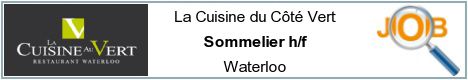 Offres d'emploi - Sommelier h/f - Waterloo