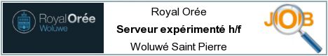 Job offers - Serveur expérimenté h/f - Woluwé Saint Pierre