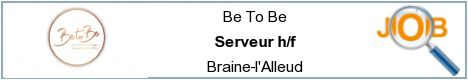 Job offers - Serveur h/f - Braine-l'Alleud