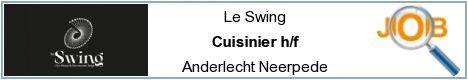 Offres d'emploi - Cuisinier h/f - Anderlecht Neerpede