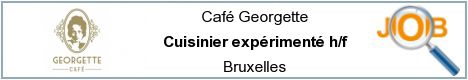 Job offers - Cuisinier expérimenté h/f - Bruxelles
