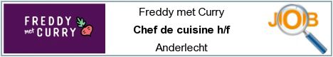 Offres d'emploi - Chef de cuisine h/f - Anderlecht