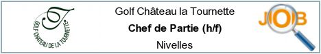 Job offers - Chef de Partie (h/f) - Nivelles