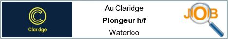 Offres d'emploi - Plongeur h/f - Waterloo