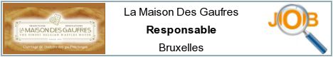 Offres d'emploi - Responsable - Bruxelles