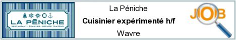 Offres d'emploi - Cuisinier expérimenté h/f - Wavre