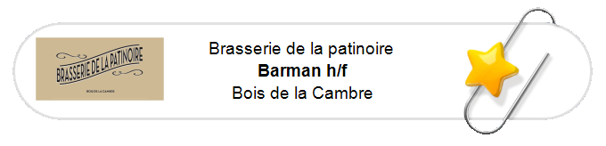 Nos annonces - Barman h/f - Bois de la Cambre