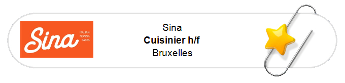 Nos annonces - Cuisinier h/f - Bruxelles