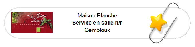 Nos annonces - Service en salle h/f - Gembloux