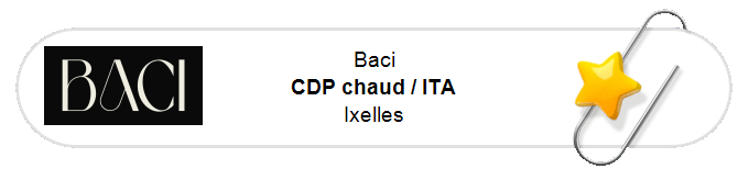 Nos annonces - CDP chaud / ITA - Ixelles