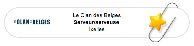Nos annonces - Serveur/serveuse - Ixelles