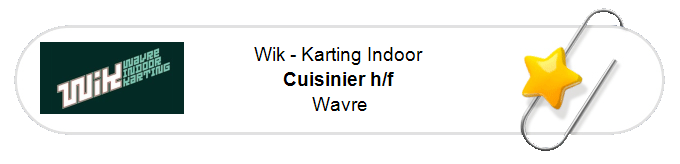 Our announcements - Cuisinier h/f - Wavre