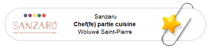 Our announcements - Chef(fe) partie cuisine - Woluwé Saint-Pierre
