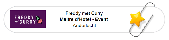 Nos annonces - Maitre d'Hotel - Event - Anderlecht