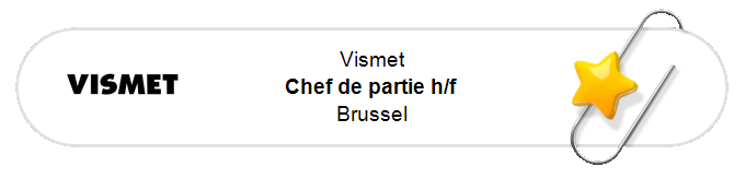 Nos annonces - Chef de partie h/f - Brussel