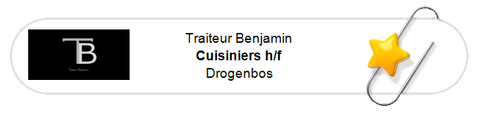 Nos annonces - Cuisiniers h/f - Drogenbos
