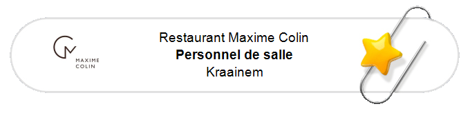 Nos annonces - Personnel de salle - Kraainem